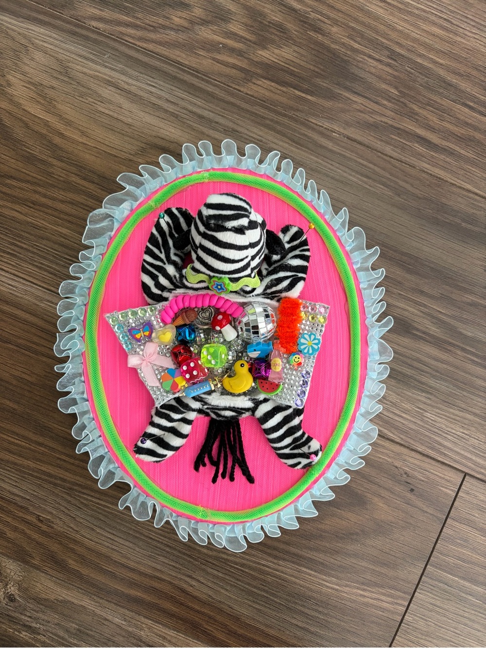 Zebra beanie baby taxidermy - Picture 1 of 2